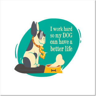 Dog's Life Posters and Art